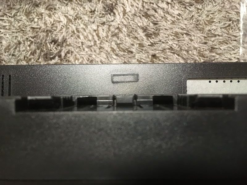 モンハンワールドアイスボーン用ゲーミングモニターのスタンド取付部分(本体側)